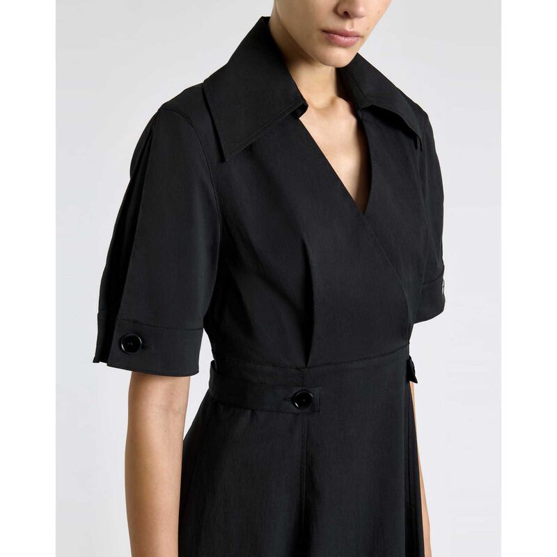 Cue Good Earth Cotton Button Detail Midi Dress image number 2